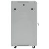 vidaXL Network Cabinet with Storage Grey 60 x 60 x 80 cm Steel