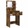 vidaXL Bedroom Dressing Tables Smoked Oak 80 x 39.6 x 135 cm
