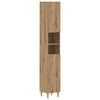 vidaXL Bathroom Cabinet with Open Shelf DELFT Artisan Oak