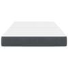 vidaXL Bed Mattress with Mattress Grey 120 x 200 cm Fabric