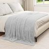 vidaXL Throw Blanket Grey 200 x 150 cm Fleece