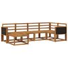 vidaXL Outdoor Sofa Set 6 pcs Natural Solid Acacia Wood