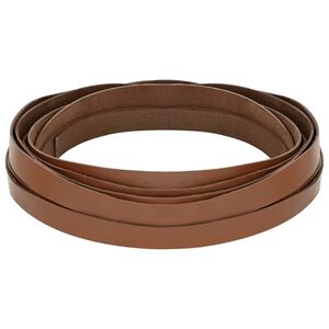 vidaXL Leather Strap Brown 500 x 1 cm Leather