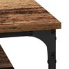 vidaXL Coffee Table Old wood 100 x 100 x 40 cm Engineered Wood