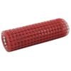 vidaXL Chicken Wire Fence Steel with PVC Coating 10x0,5 m Red