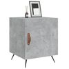 vidaXL Bedside Cabinets 2 pcs Concrete Grey 40x40x50 cm Engineered Wood