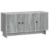 vidaXL TV Cabinet 99 x 34.5 x 50 cm Grey Sonoma Engineered Wood