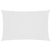 vidaXL Sunshade Sail Oxford Fabric Rectangular 5x8 m White