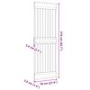 vidaXL Door NARVIK Natural 70 x 210 cm Solid Pine Wood