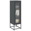 vidaXL Highboard Anthracite 36x39x123 cm Cold-rolled Steel