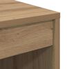 vidaXL Desk with Drawer 2 pcs Artisan Oak