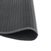 vidaXL Rug Round Grey80 cm Bamboo