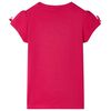Kids' T-shirt Bright Pink 140