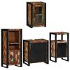 vidaXL Bathroom Furniture Set 4 pcs Multicolour Solid Reclaimed Wood