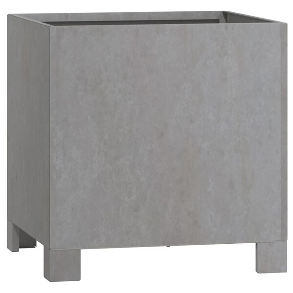 vidaXL Planter with Legs Rusty 30x30x30 cm Corten Steel