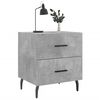 vidaXL Bedside Cabinet Concrete Grey 40x35x47.5 cm Engineered Wood