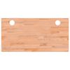 vidaXL Desk Top 110x55x1.5 cm Solid Wood Beech