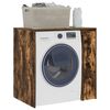 vidaXL Wash Machine Cabinet Smoked Oak 87 x 60 x 69 cm Engineered wood