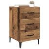 vidaXL Bedside Cabinet Old Wood 40 x 40.5 x 66 cm Engineered Wood