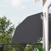 vidaXL Balcony Privacy Screen Black 140 x 140 cm Fabric