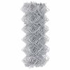 vidaXL Chain Link Fence Silver 10 x 0.6 m Galvanised steel
