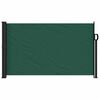 vidaXL Retractable Side Awning Dark Green 117x300 cm