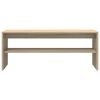 vidaXL TV Cabinet Sonoma Oak 100x40x40 cm Engineered Wood
