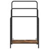 vidaXL Cloth Rack Smoked Oak 60 x 30 x 100.5 cm Engineered wood