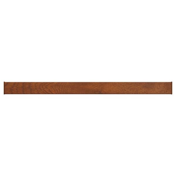 vidaXL Window Sill Brown Wood 140 x 10 x 4.5 cm PVC