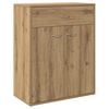 vidaXL Sideboard Artisan Oak 60x30x75 cm Engineered Wood