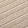 vidaXL Carpet 20 pcs Striped Beige 50 x 50 cm 100% Polypropylene