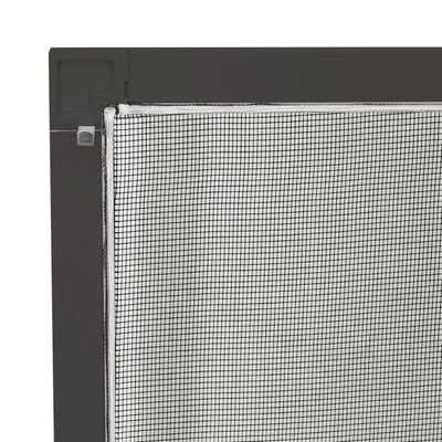 vidaXL Insect Screen for Windows Anthracite 80x100 cm