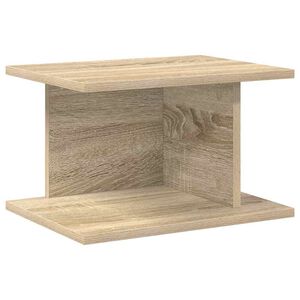 vidaXL Bedside Table Sonoma Oak 40 x 30 x 25 cm Engineered Wood