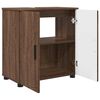 vidaXL Bathroom Cabinet with Storage Brown Oak 61 x 35 x 64 cm