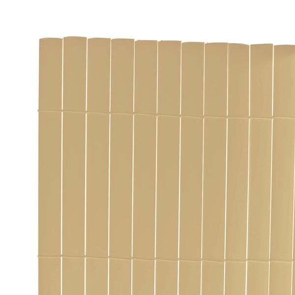 vidaXL Fence Panels Yellow PVC