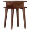 vidaXL Bedside Cabinet 50x35x55 cm Solid Acacia Wood