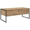 vidaXL Coffee Table Artisian Oak 100 x 46 x 40 cm Engineered Wood