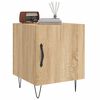 vidaXL Bedside Cabinet Sonoma Oak 40x40x50 cm Engineered Wood