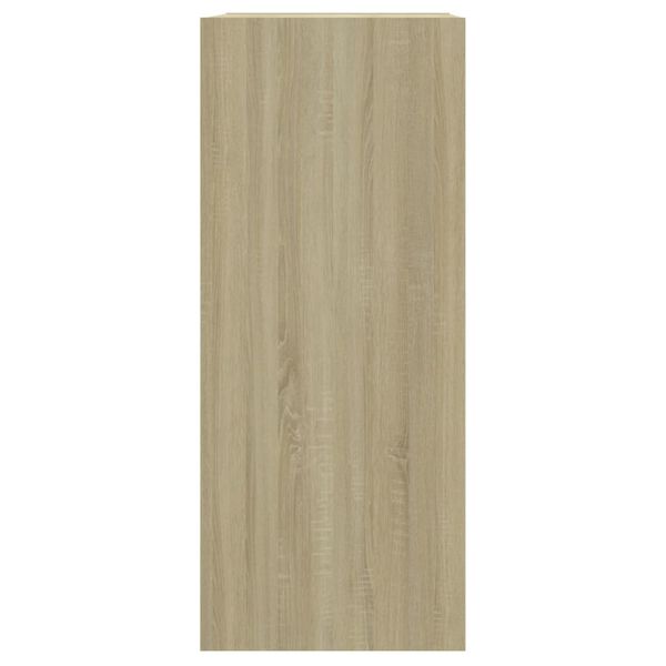 vidaXL Book Cabinet/Room Divider Sonoma Oak 40x30x72 cm