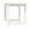 vidaXL Coffee Table White 50x50x45 cm Solid Wood Pine