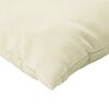 vidaXL Sofa Cushions 4 pcs Cream 60x60 cm Fabric