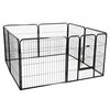 Kerbl Outdoor Pet Enclosure with Door Black