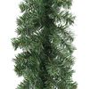 vidaXL Christmas Garland 2 pcs Green 20 m PVC