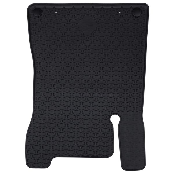 vidaXL Car Mat 4 pcs Black TPE