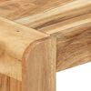 vidaXL Console Table 120x30x76 cm Solid Acacia Wood