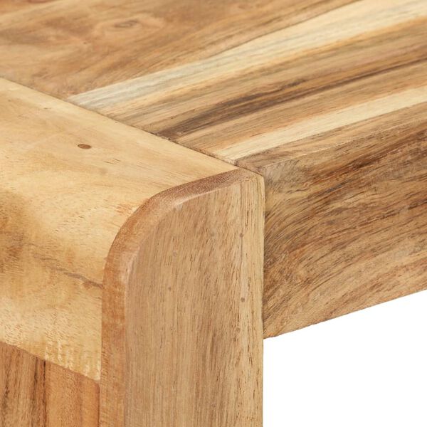 vidaXL Console Table 120x30x76 cm Solid Acacia Wood