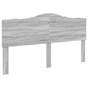 vidaXL Headboard Grey Sonoma 200 cm Engineered wood