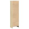 vidaXL Bookcase Sonoma Oak 40x24x143 cm Engineered Wood