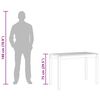 vidaXL Garden Dining Table 110x55x75 cm Solid Wood Acacia