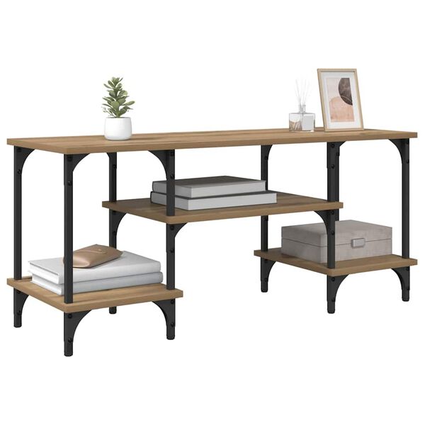 vidaXL TV Cabinet Artisan Oak 102 x 35 x 45.5 cm